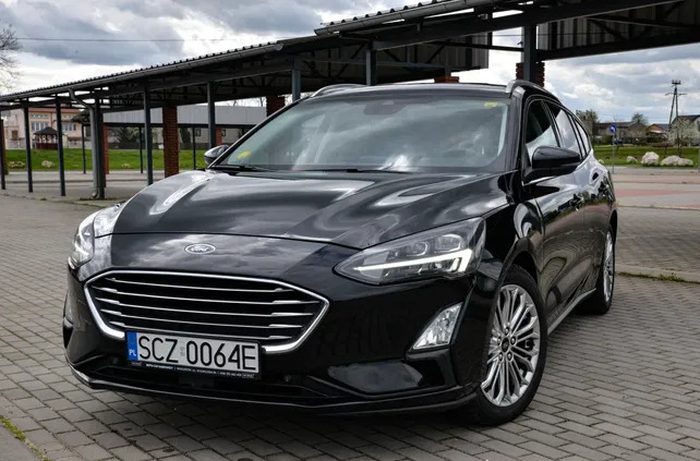 samochody osobowe Ford Focus cena 63990 przebieg: 143600, rok produkcji 2019 z Cedynia